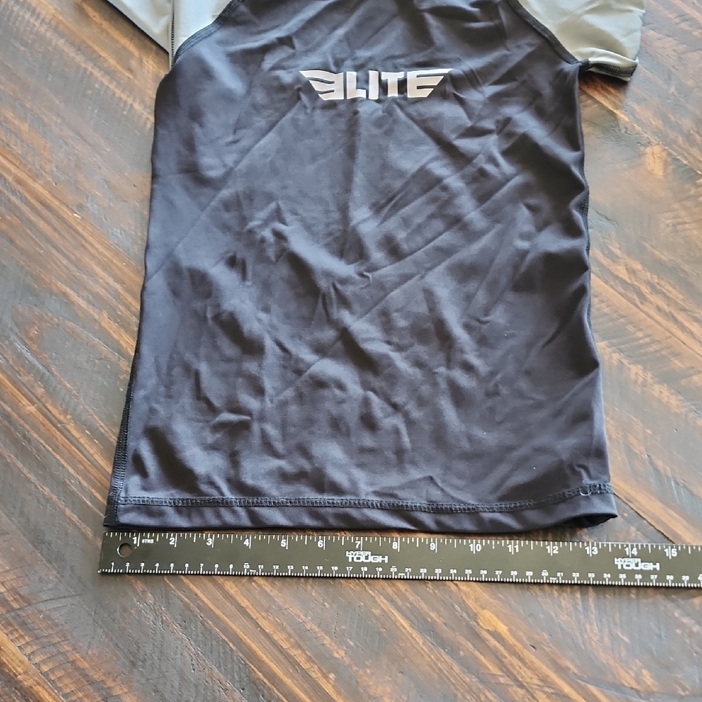 Elite Kids Rashguard Set - Black and Multicolor - Picture 11 of 15